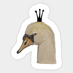 Swan Sticker